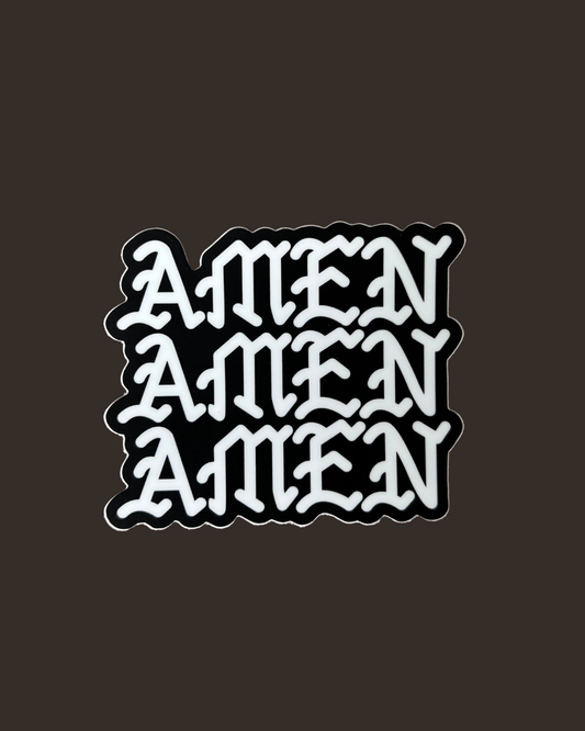 AMEN Sticker